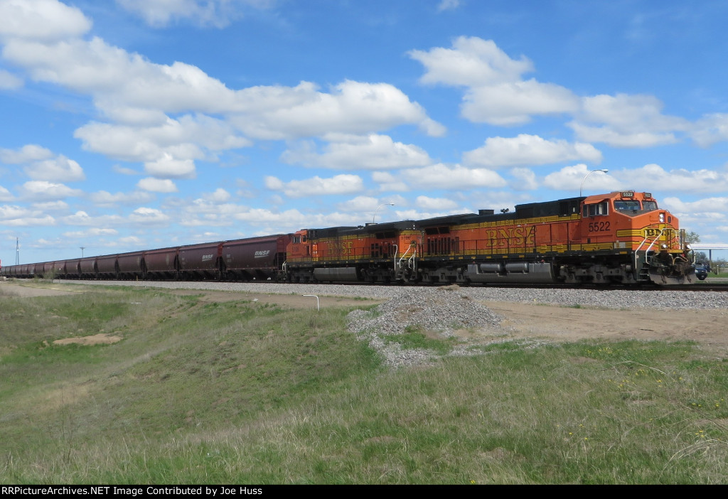 BNSF 5522 East